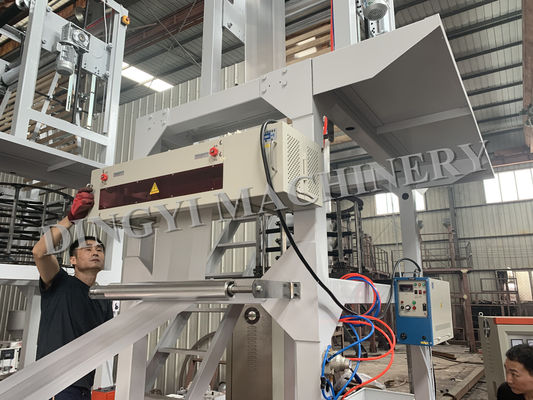 0.009mm Vegetable Bag HDPE Blown Film Extruder Machine